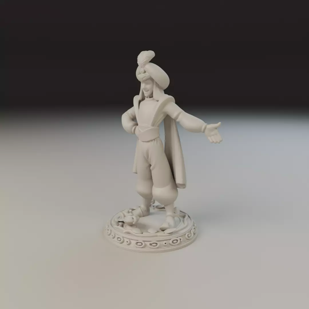 Aladdin Prince 3D print model_9