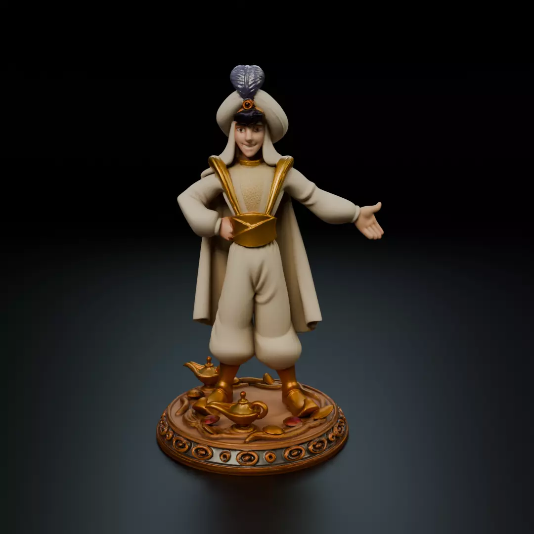 Aladdin Prince 3D print model_16