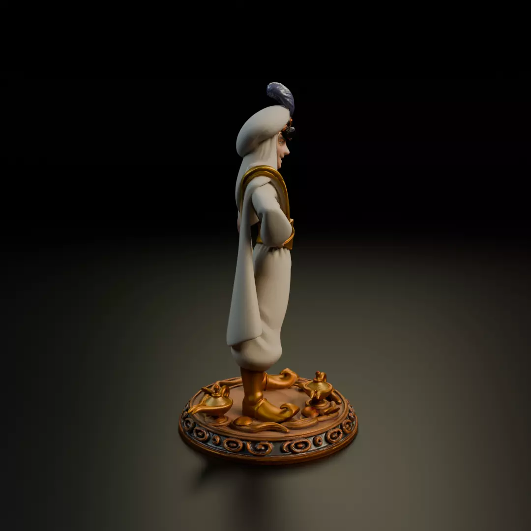 Aladdin Prince 3D print model_2