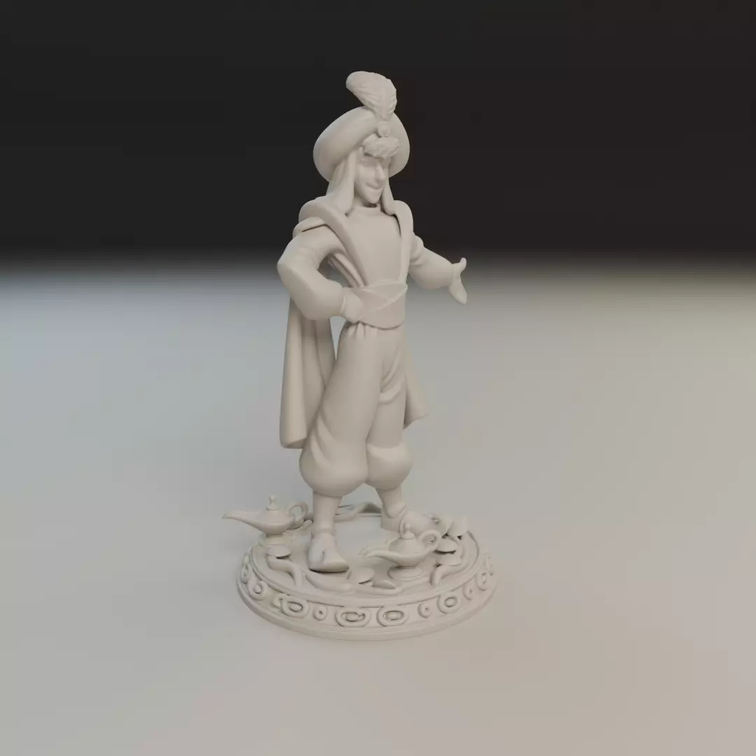 Aladdin Prince 3D print model_11
