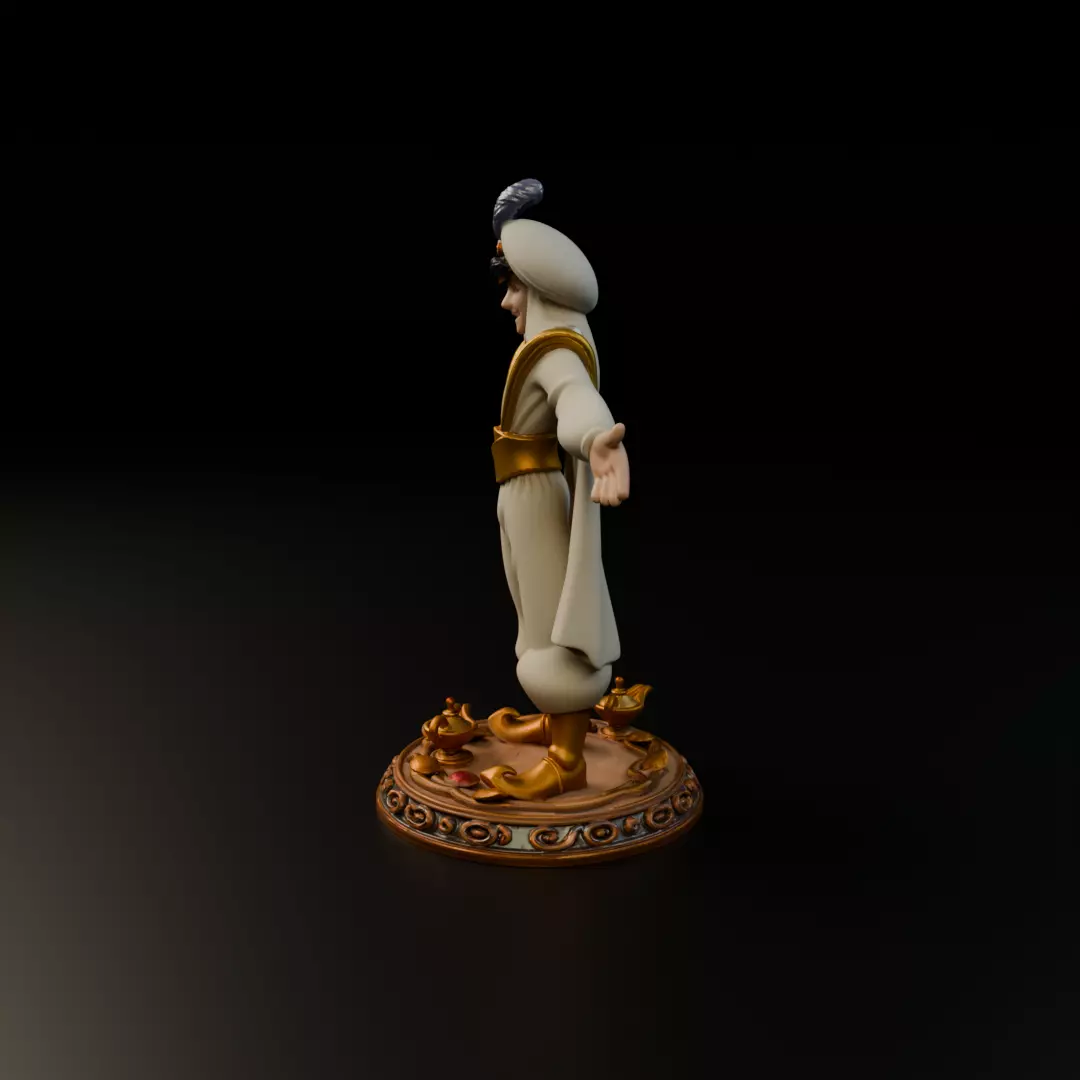 Aladdin Prince 3D print model_4