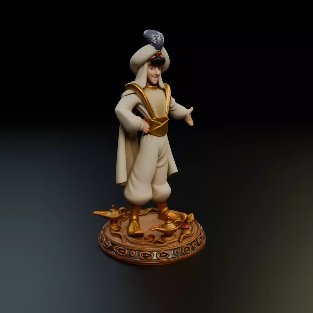 Aladdin Prince 3D print model_12
