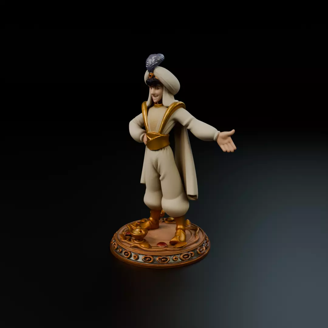 Aladdin Prince 3D print model_10