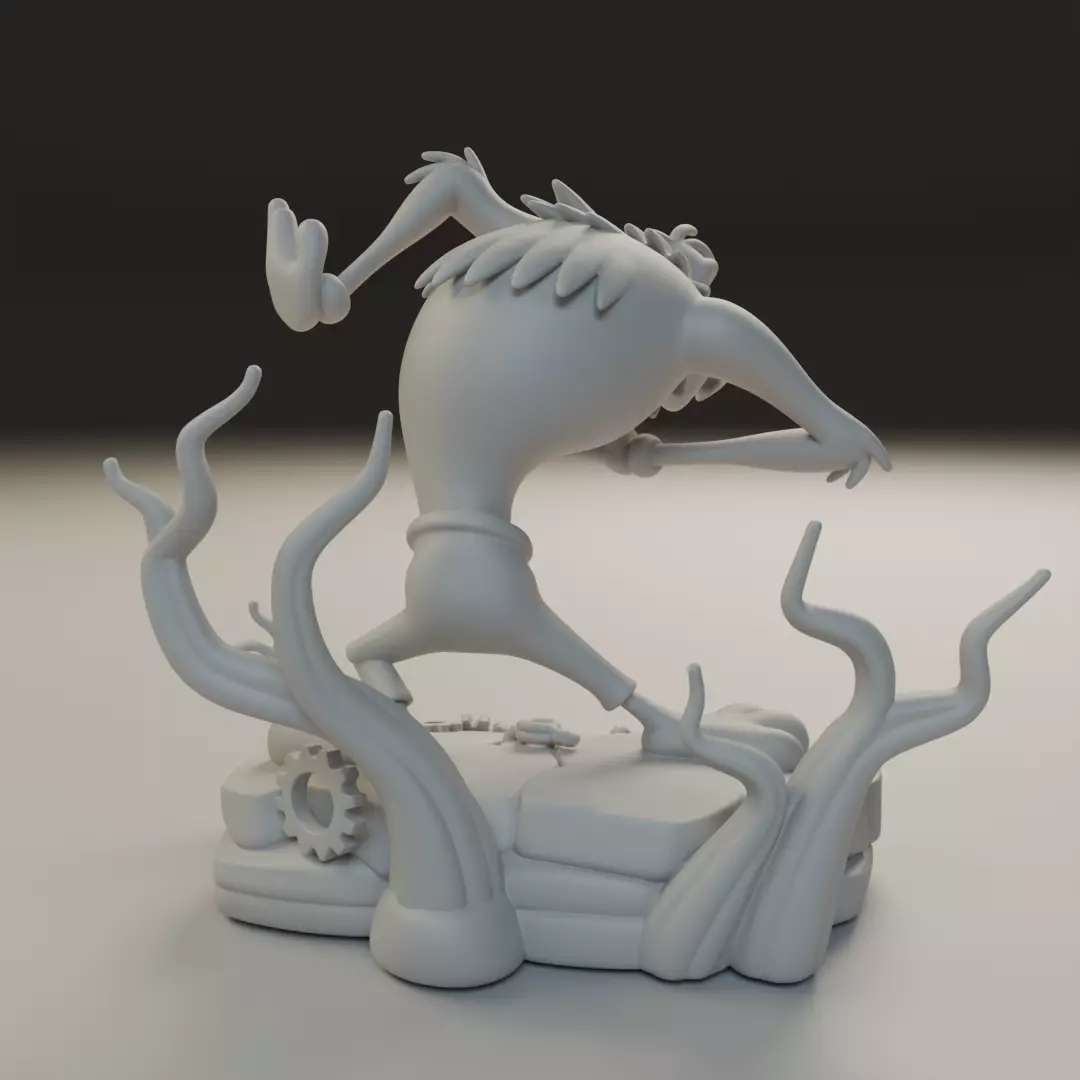 Buzz Buzzard 3D print model_5