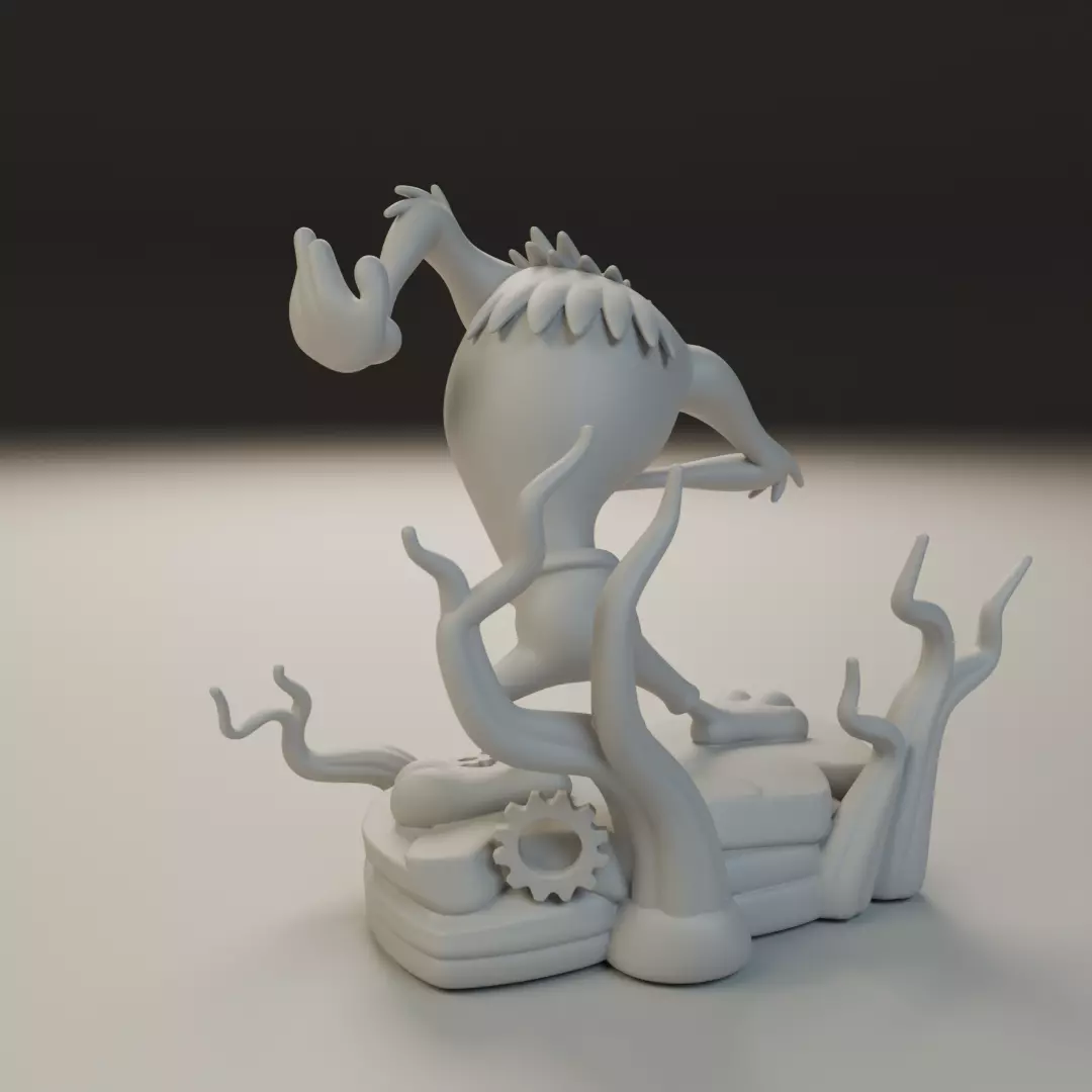 Buzz Buzzard 3D print model_7