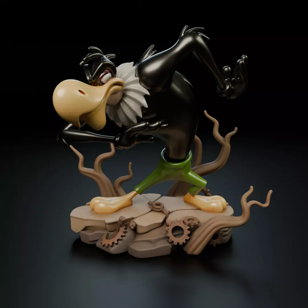 Buzz Buzzard 3D print model_16