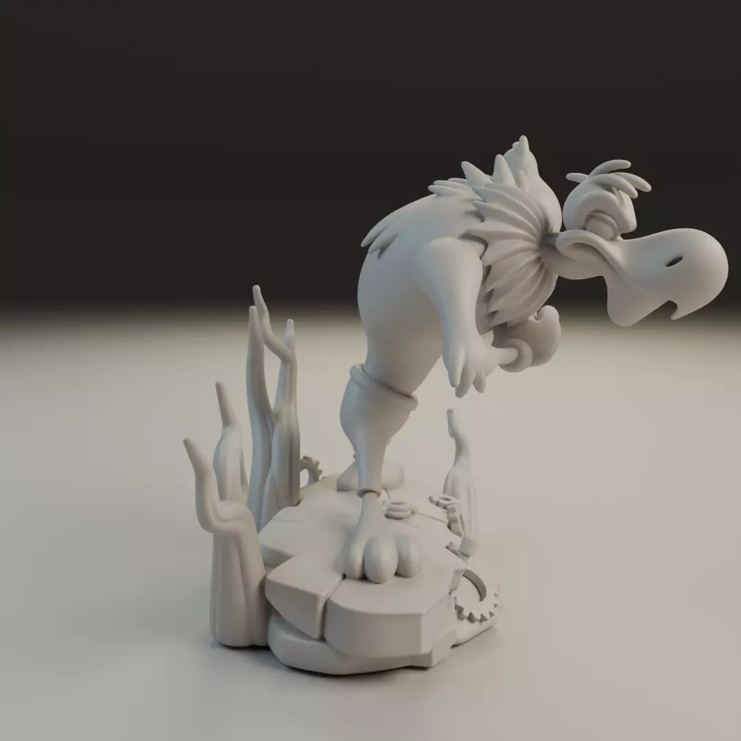 Buzz Buzzard 3D print model_1