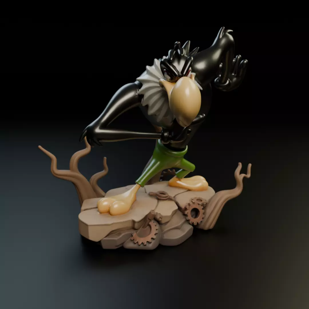 Buzz Buzzard 3D print model_12