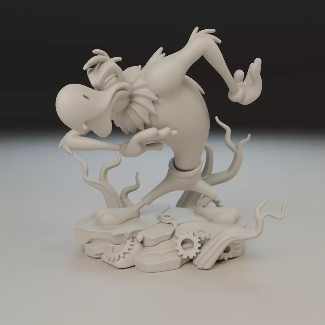 Buzz Buzzard 3D print model_15