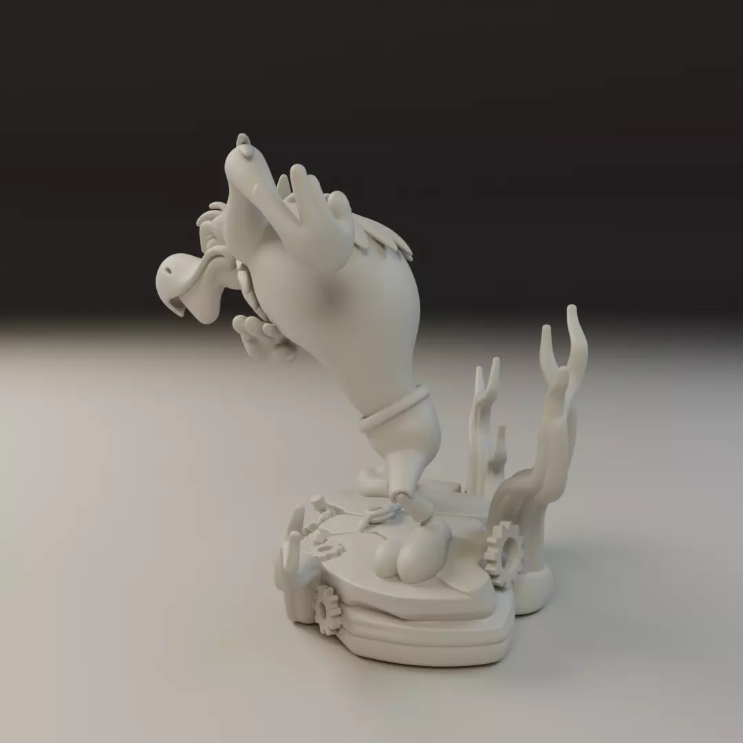 Buzz Buzzard 3D print model_3