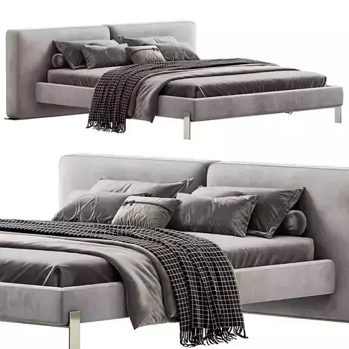 Vogue Bed 3D model