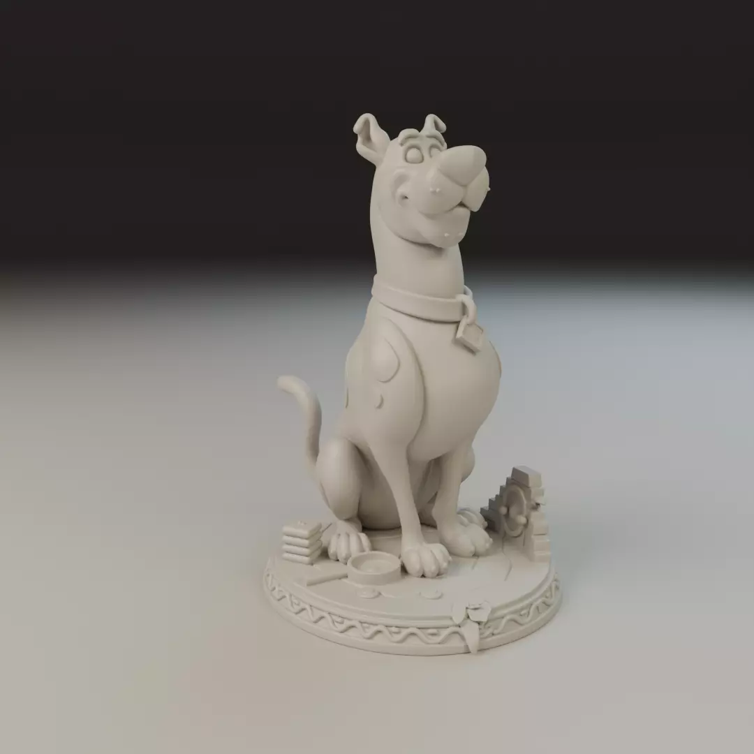 Scooby 3D print model_10