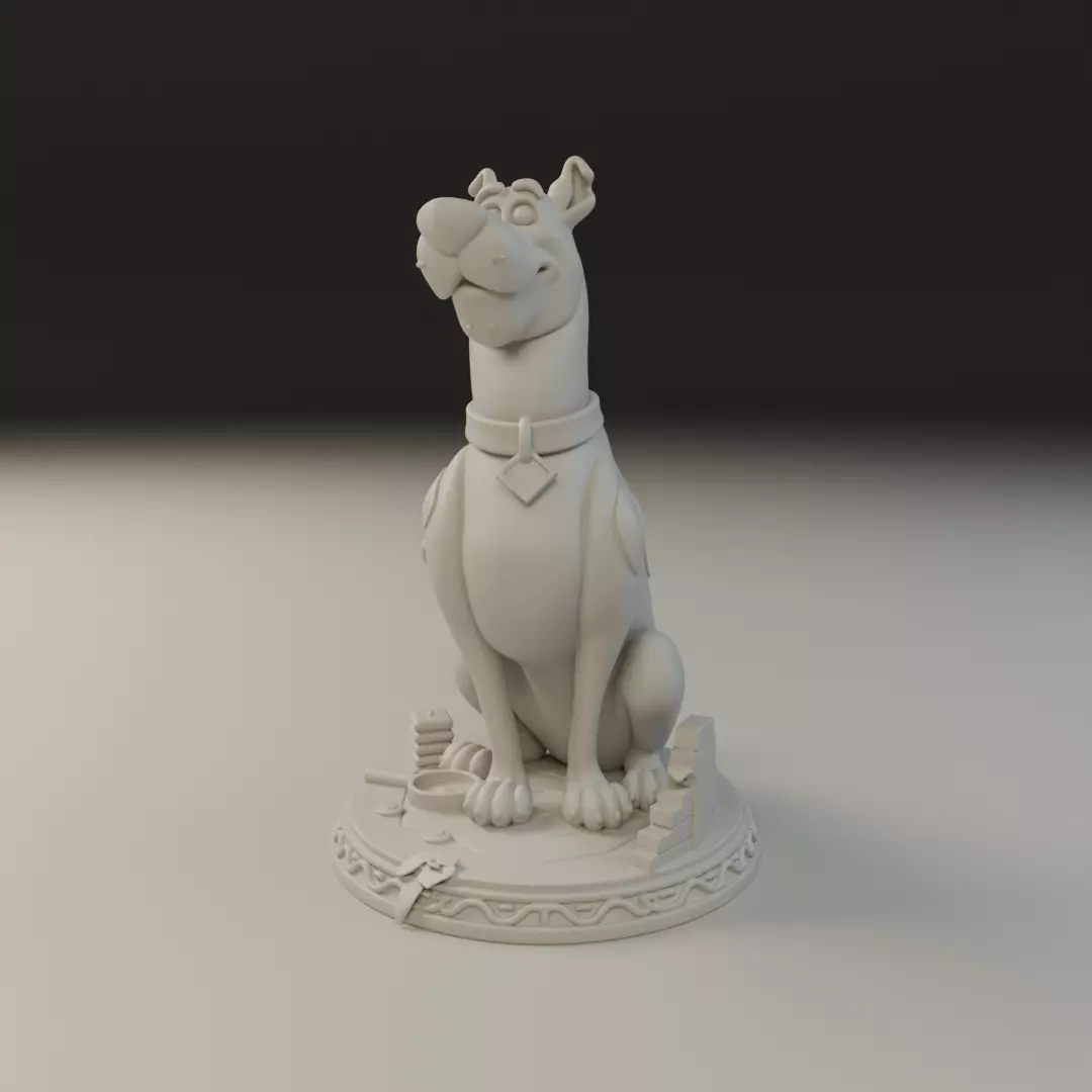 Scooby 3D print model_4