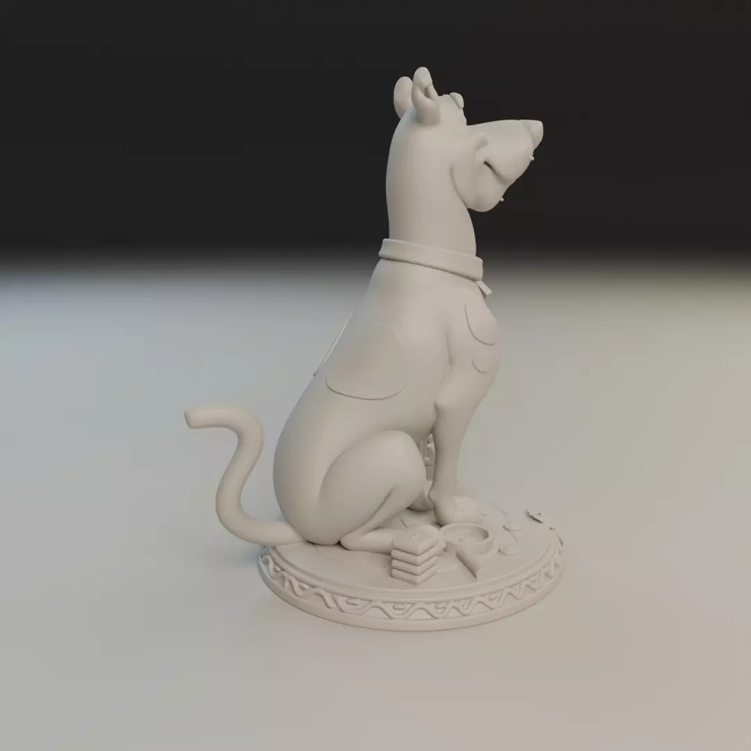 Scooby 3D print model_12