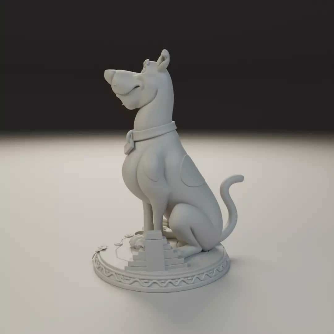 Scooby 3D print model_8