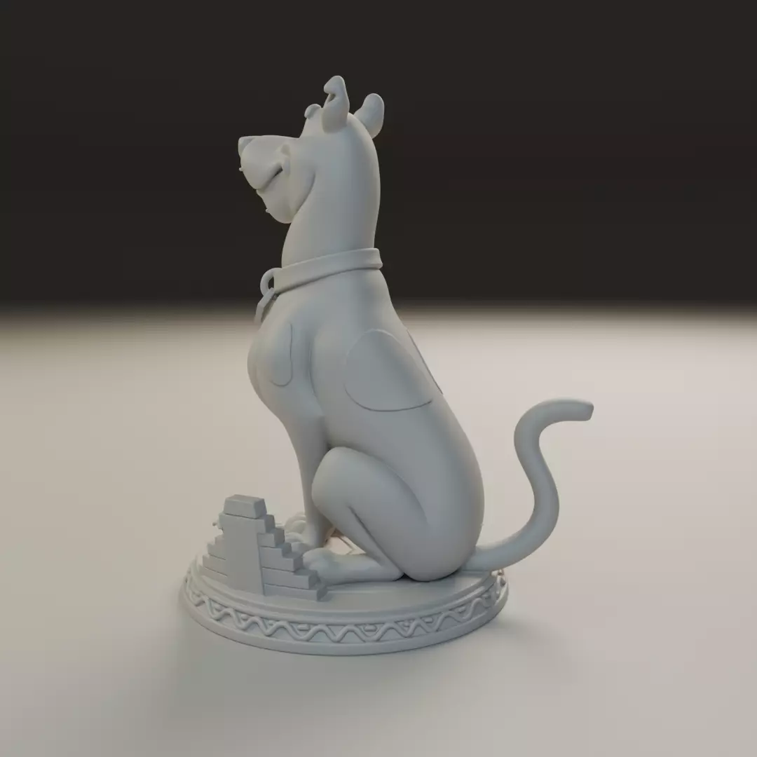 Scooby 3D print model_6