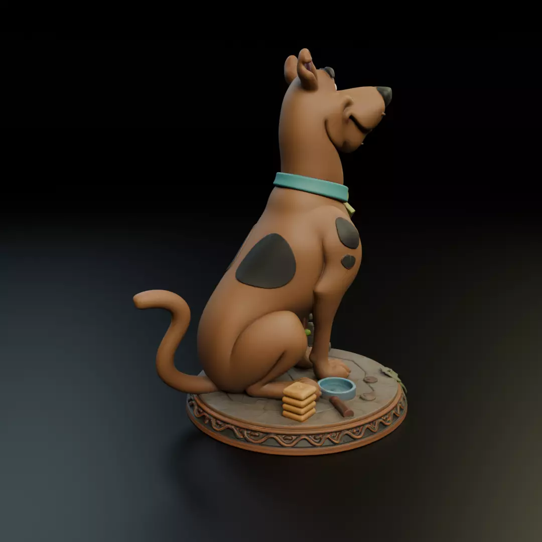 Scooby 3D print model_11