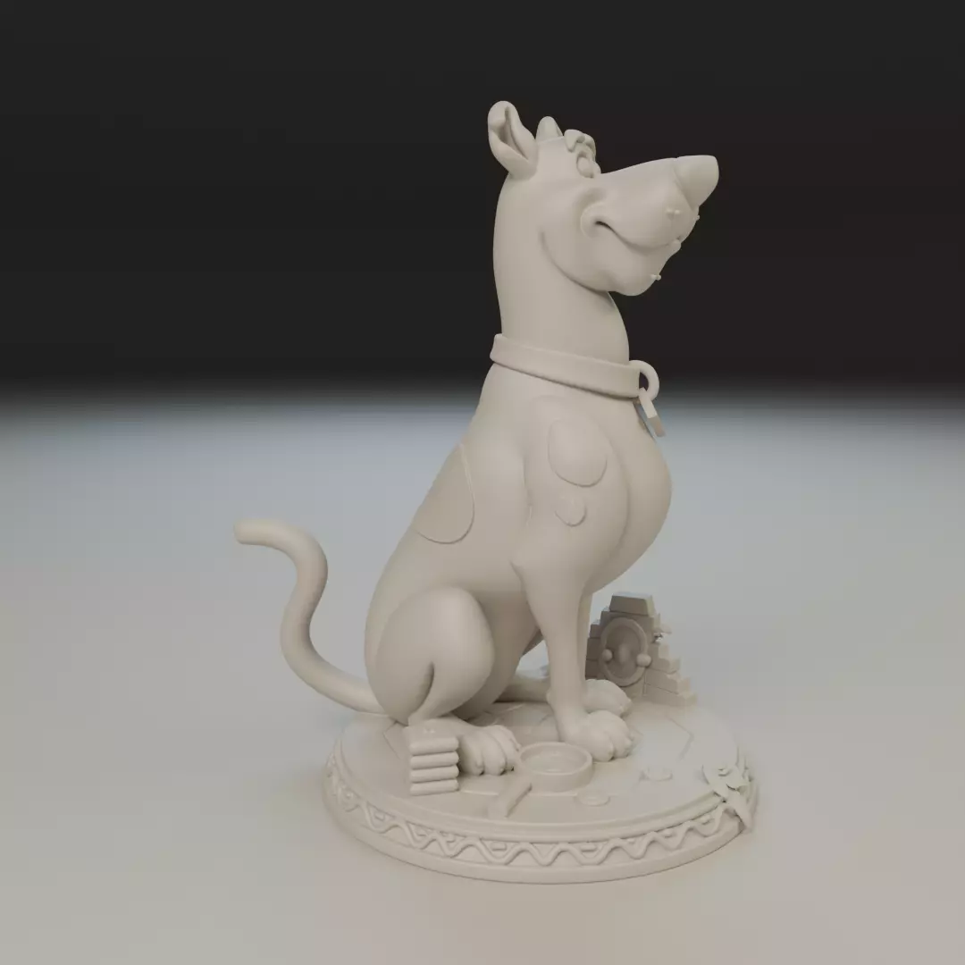 Scooby 3D print model_16