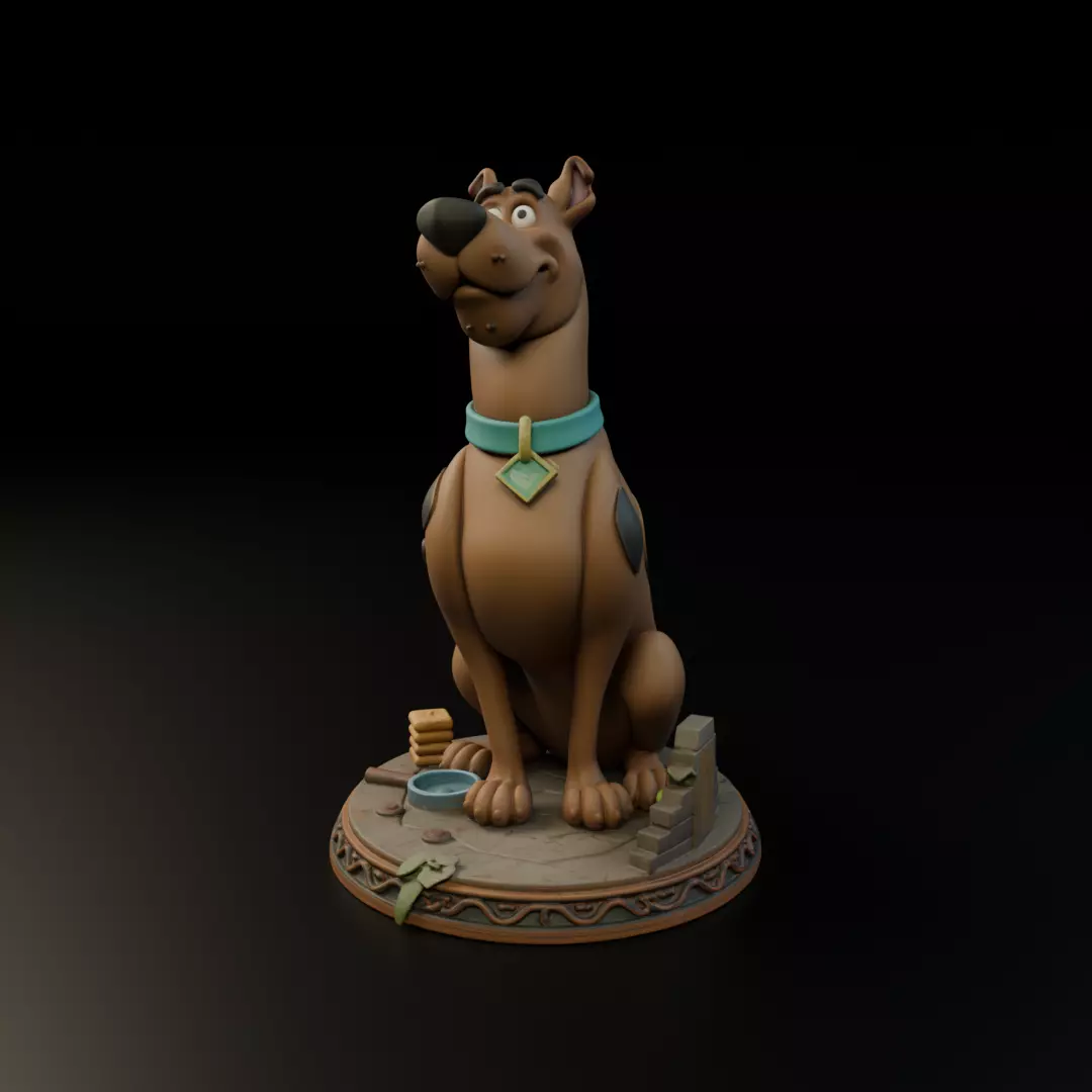 Scooby 3D print model_3