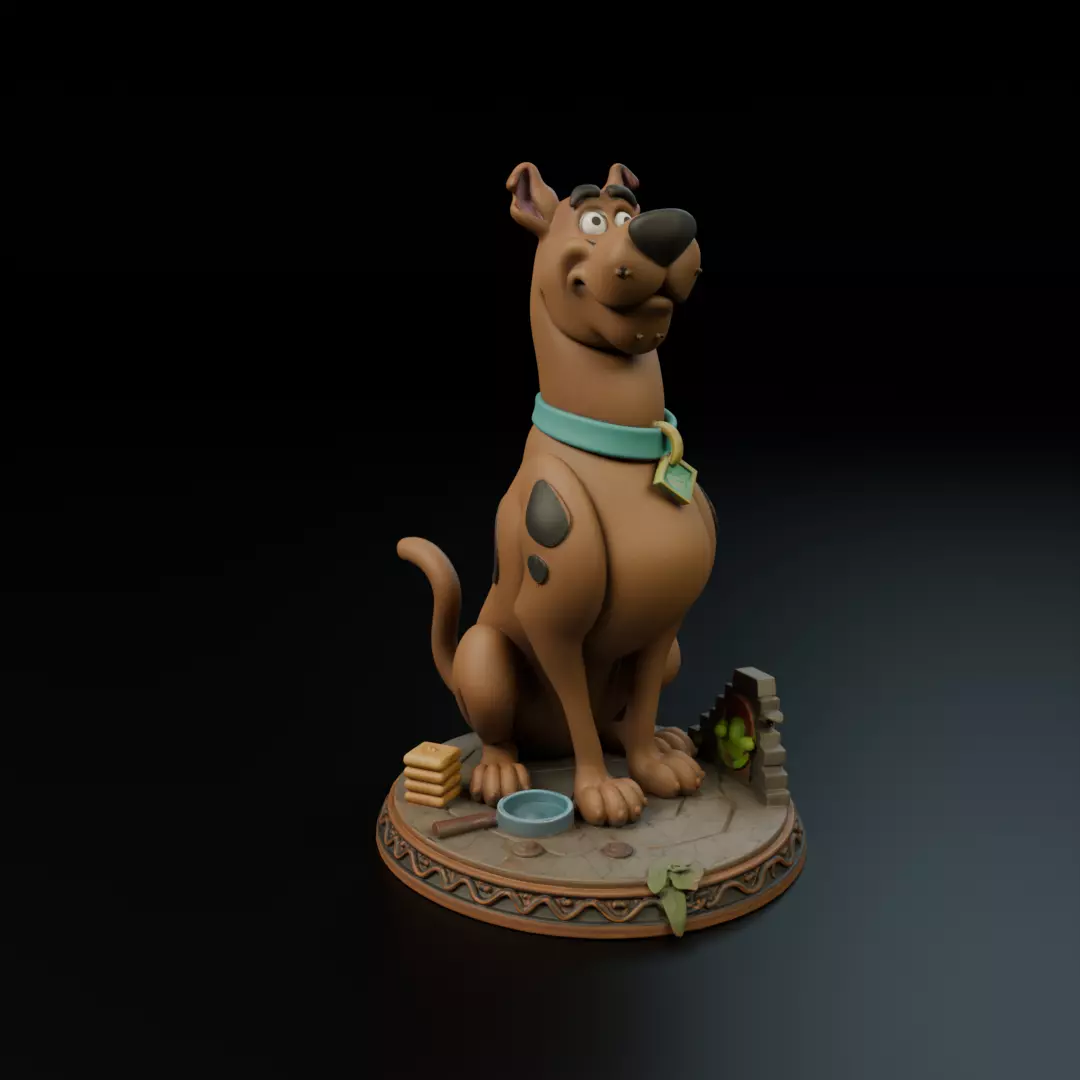 Scooby 3D print model_9