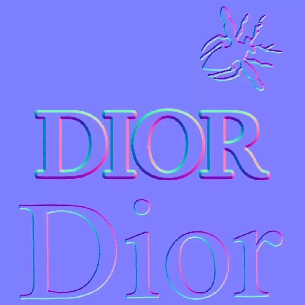 CHRISTIAN DIOR B23 LEAGUE OBLIQUE HIGH 3D SHOES Low-poly 3D model_42