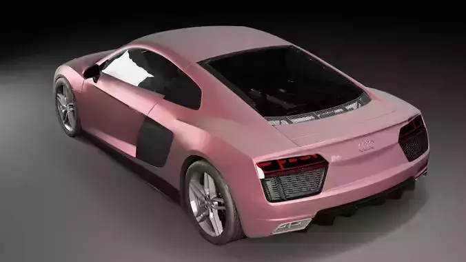 Accurate model of Audi R8 V10 Plus