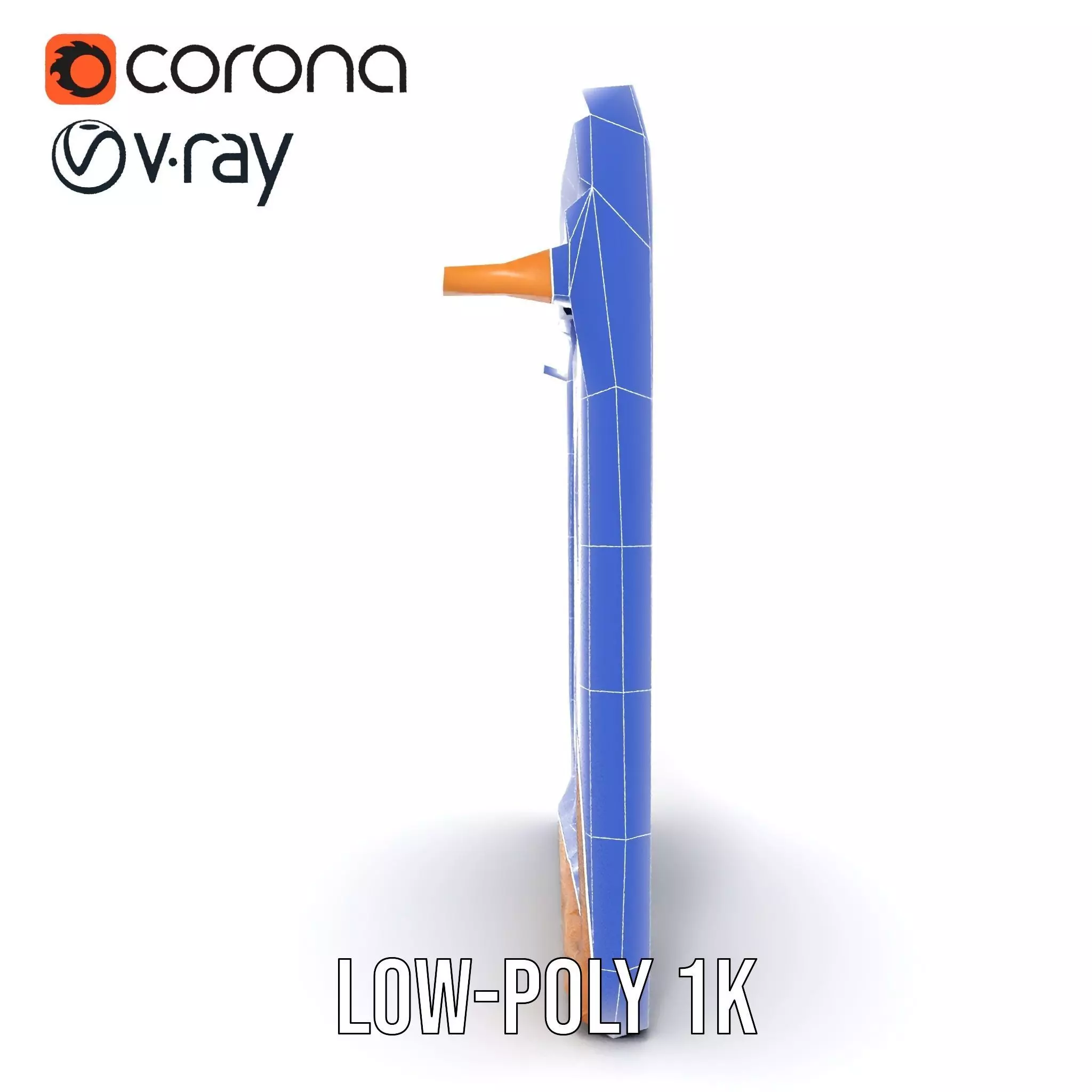 Natural Oak Slats model pack Low-poly 3D model_21