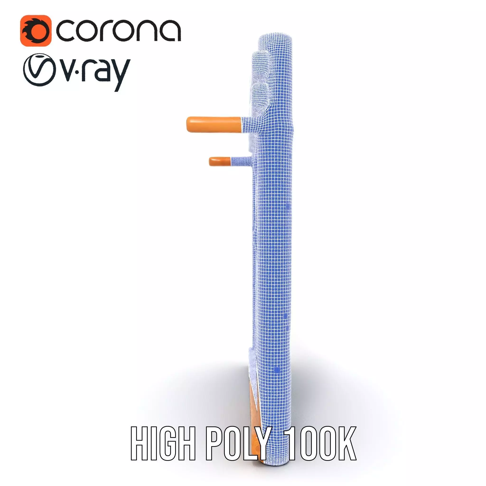 Natural Oak Slats model pack Low-poly 3D model_33