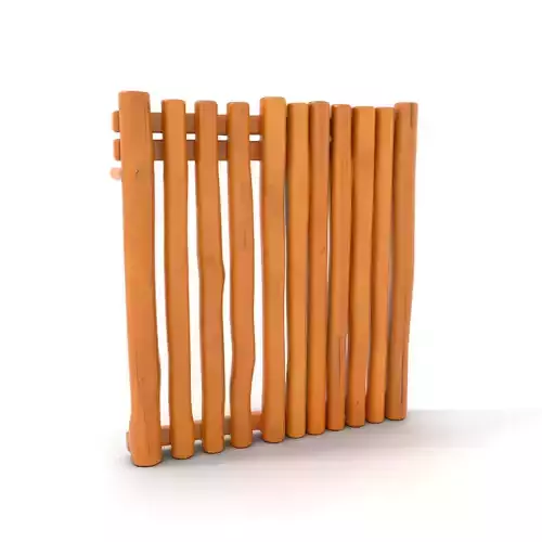 Natural Oak Slats model pack Low-poly 3D model