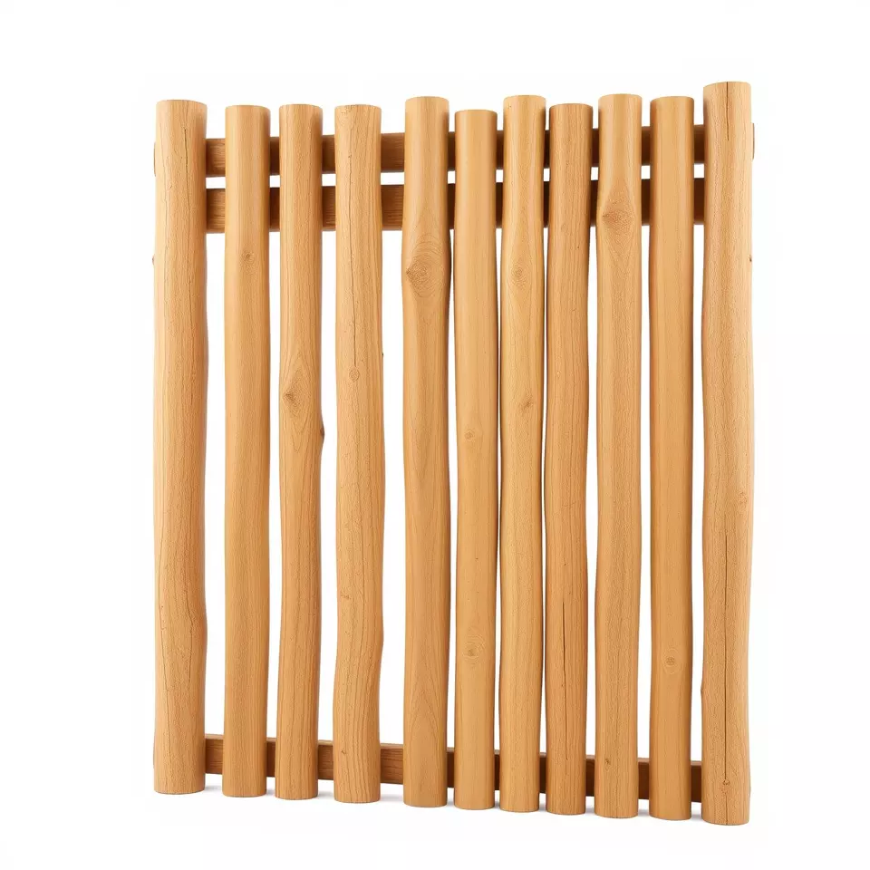 Natural Oak Slats model pack Low-poly 3D model_2