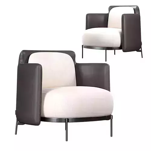 Velmora Chair Low-poly 3D model