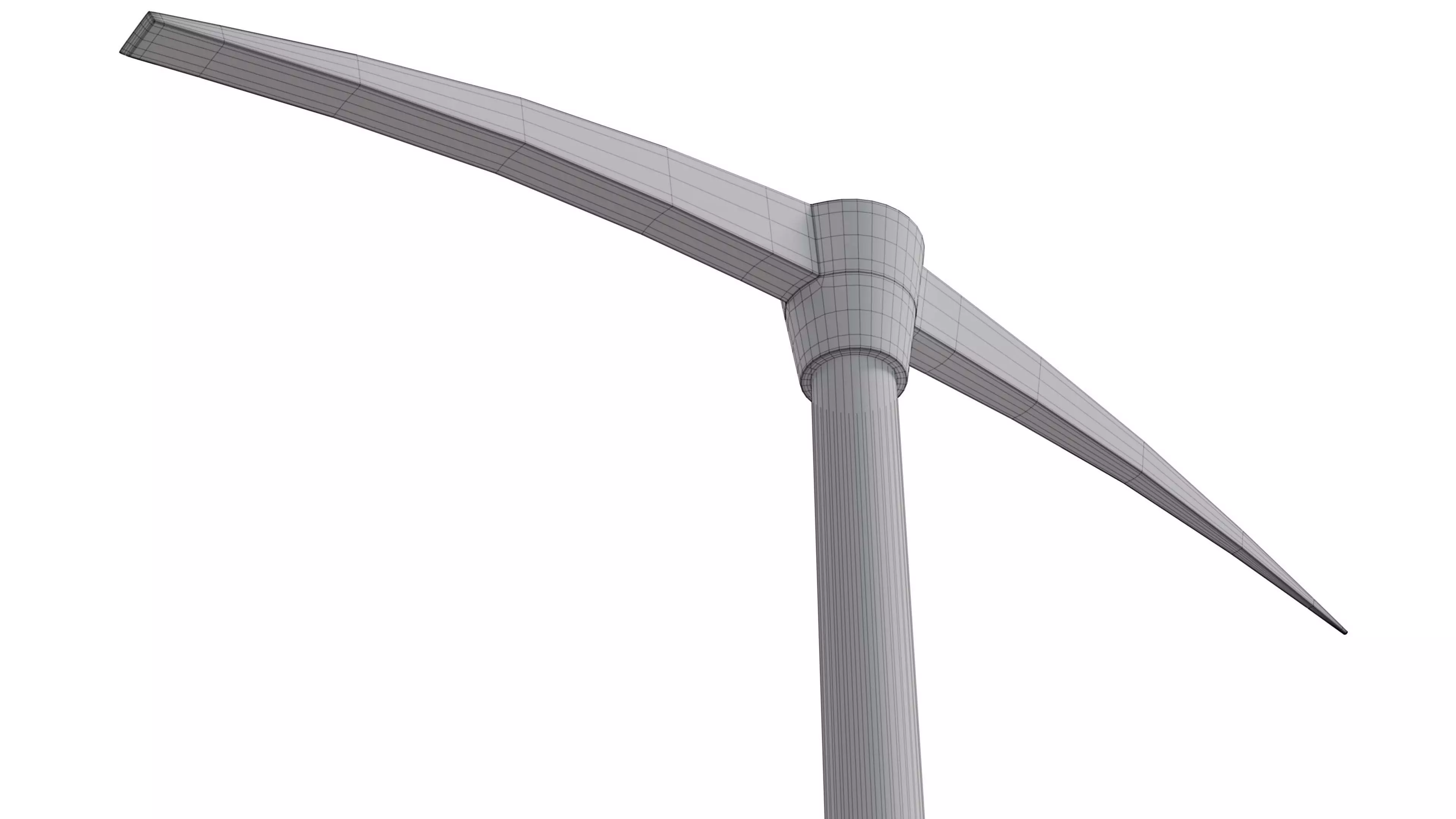 Pickaxe Low-poly 3D model_6