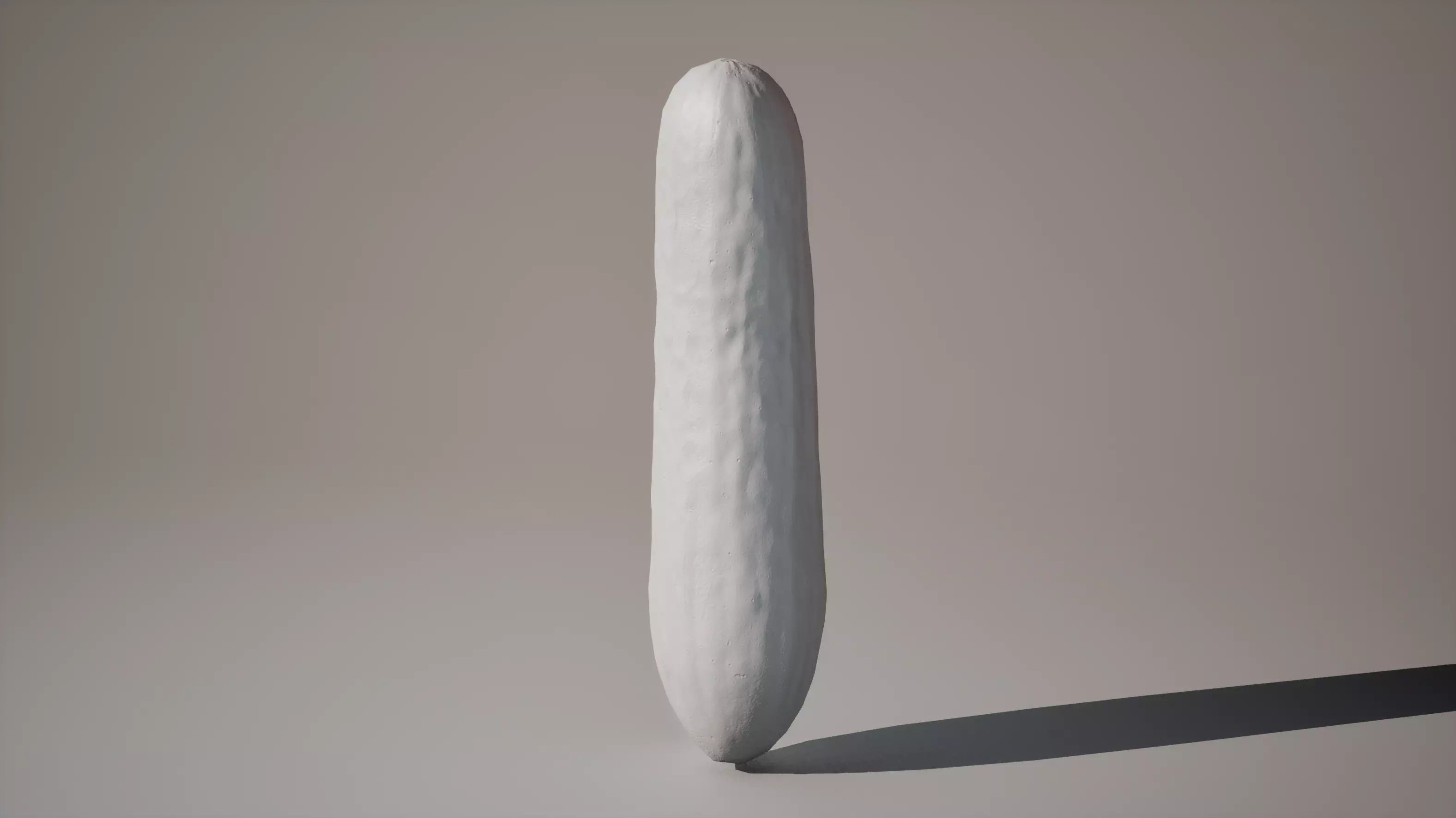 Cucumber 1K triangles 4K PBR textures Low-poly 3D model_11