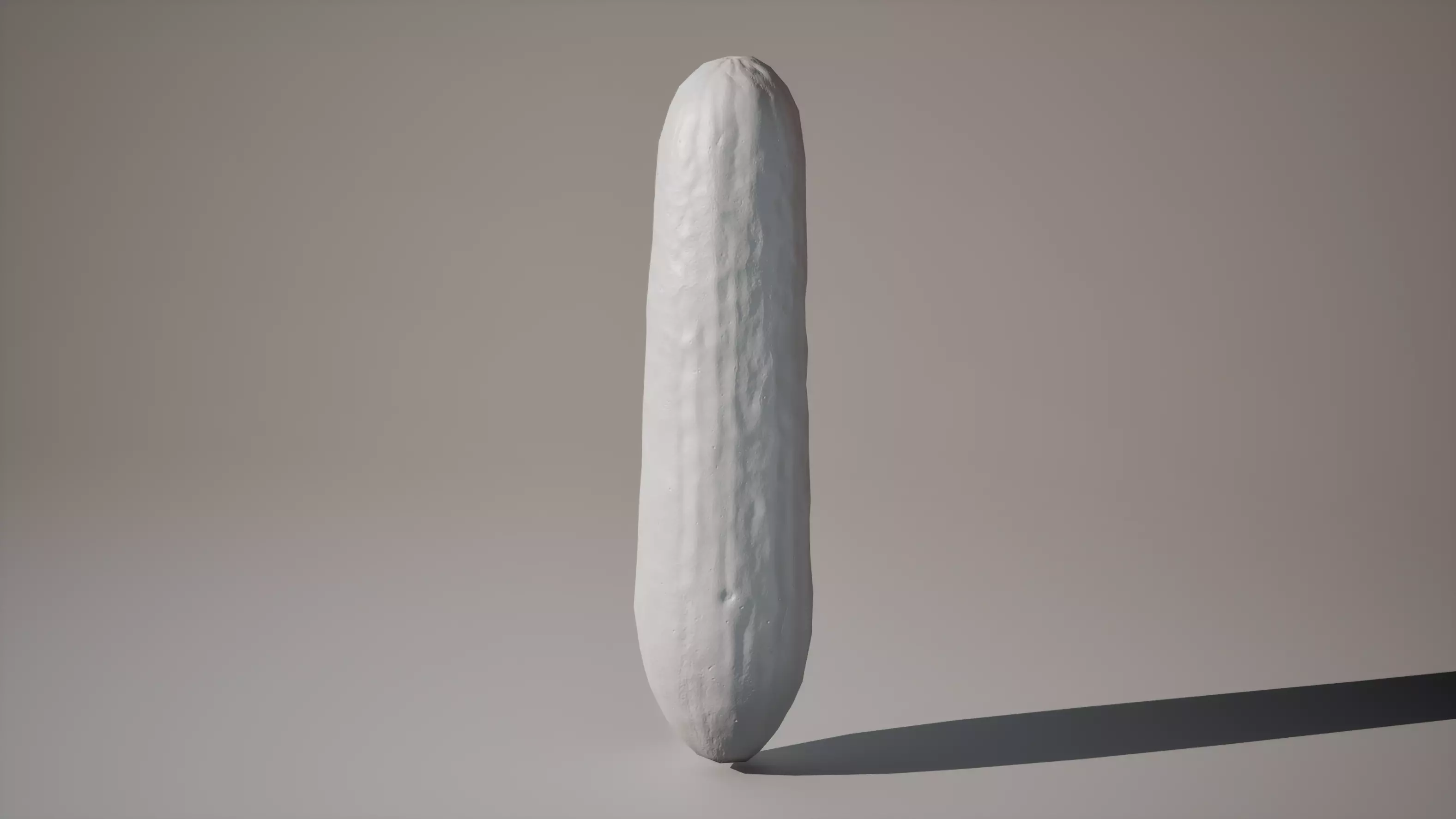 Cucumber 1K triangles 4K PBR textures Low-poly 3D model_13