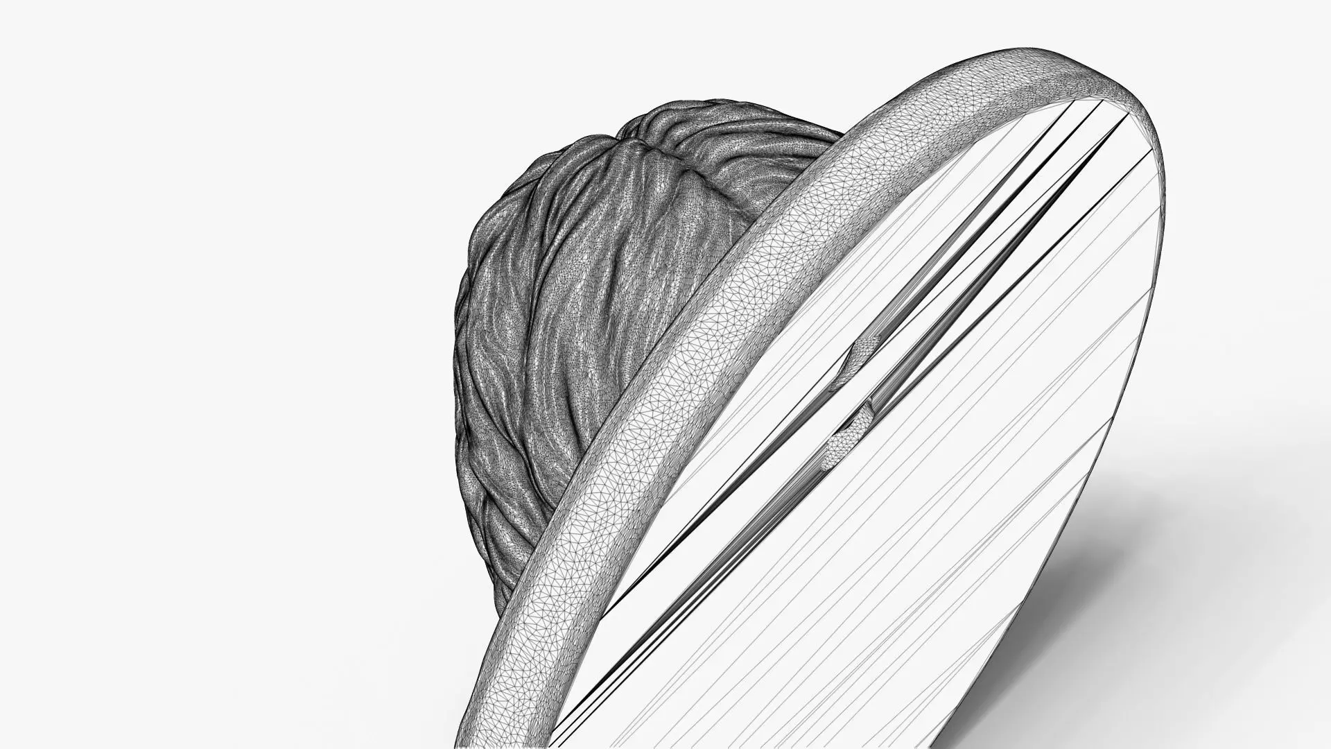 Jesus Christ 3D Wall Sculpture Religious Bas Relief Decor 3D print model_7