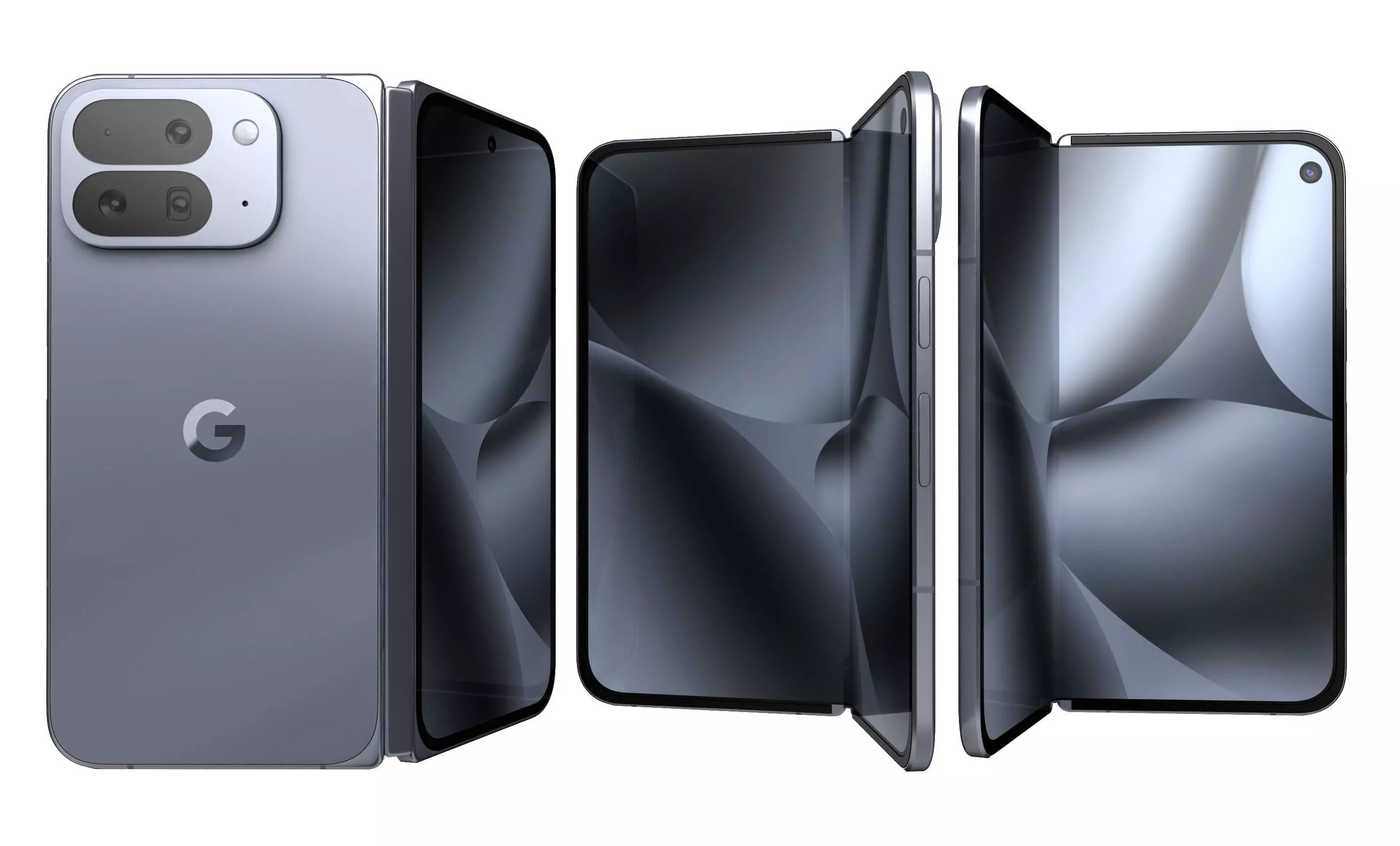 Google Pixel 10 Pro Fold Moonstone 3D model_0