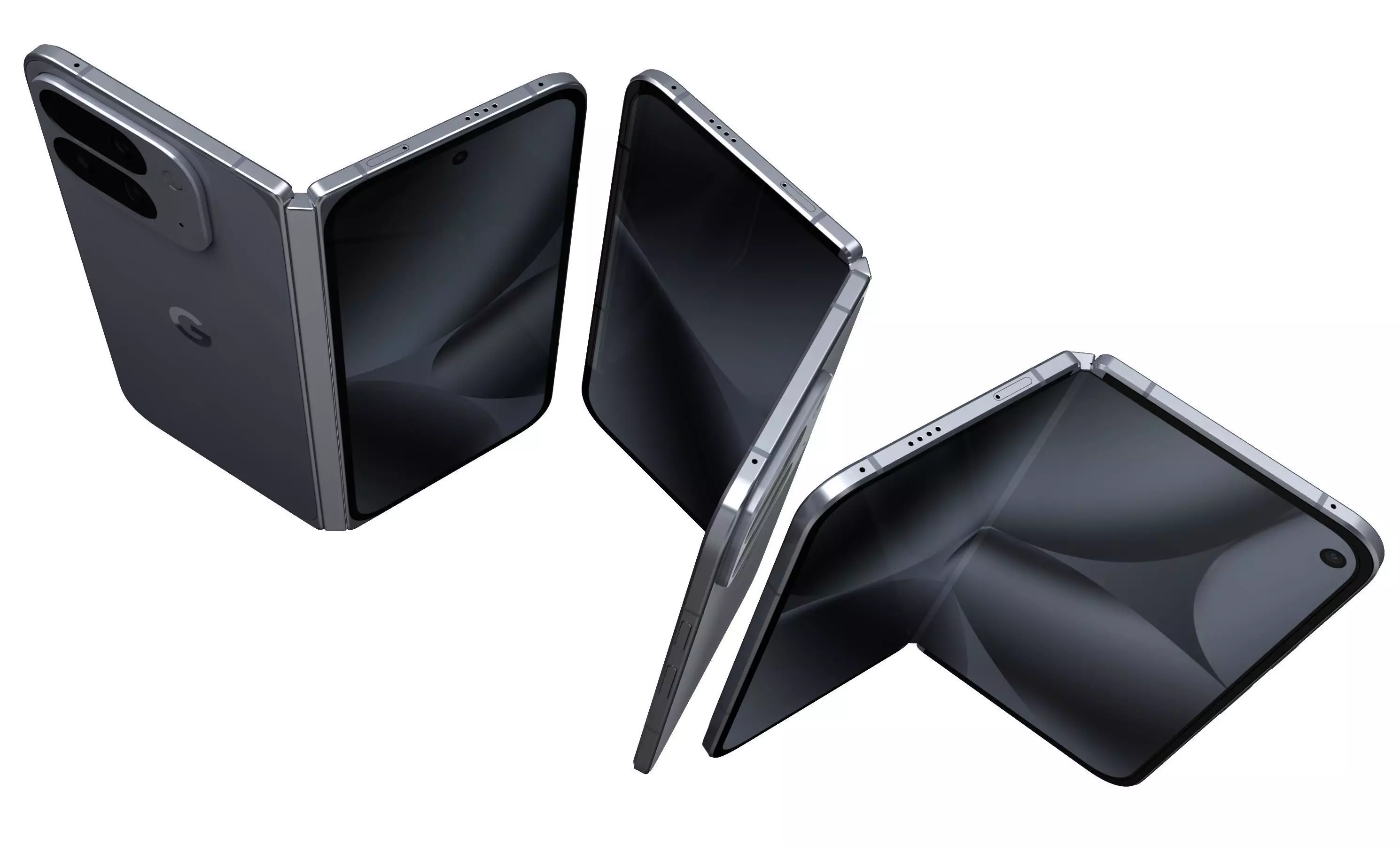 Google Pixel 10 Pro Fold Moonstone 3D model_4