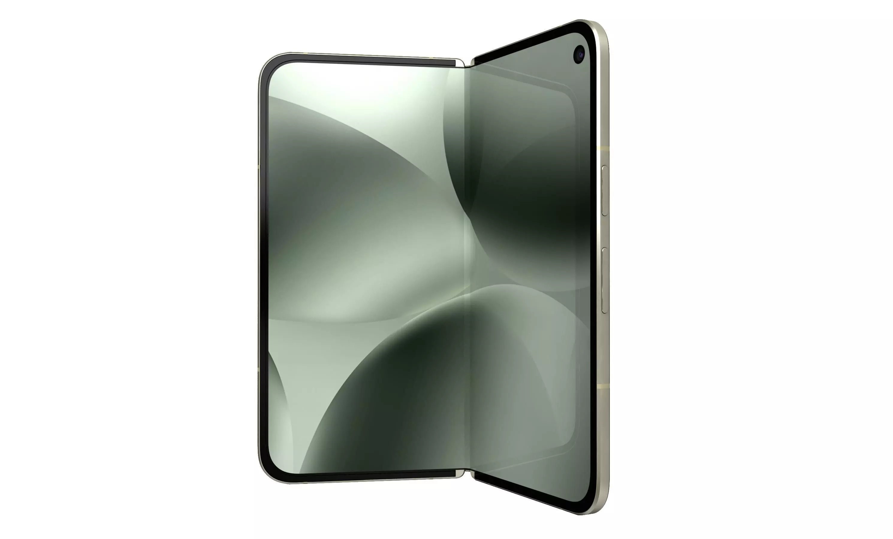 Google Pixel 10 Pro Fold Jade And Moonstone 3D model_26