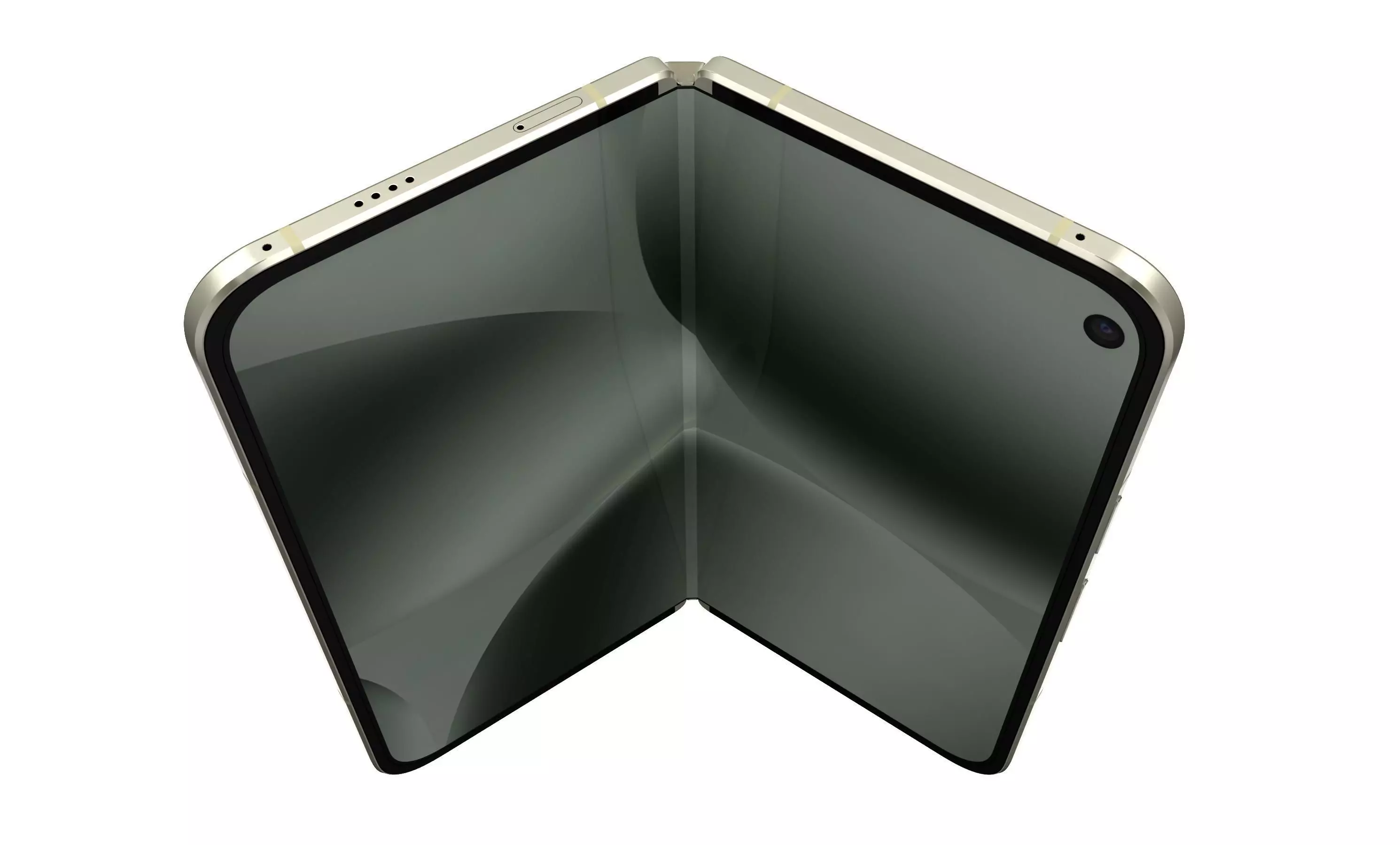 Google Pixel 10 Pro Fold Jade And Moonstone 3D model_27