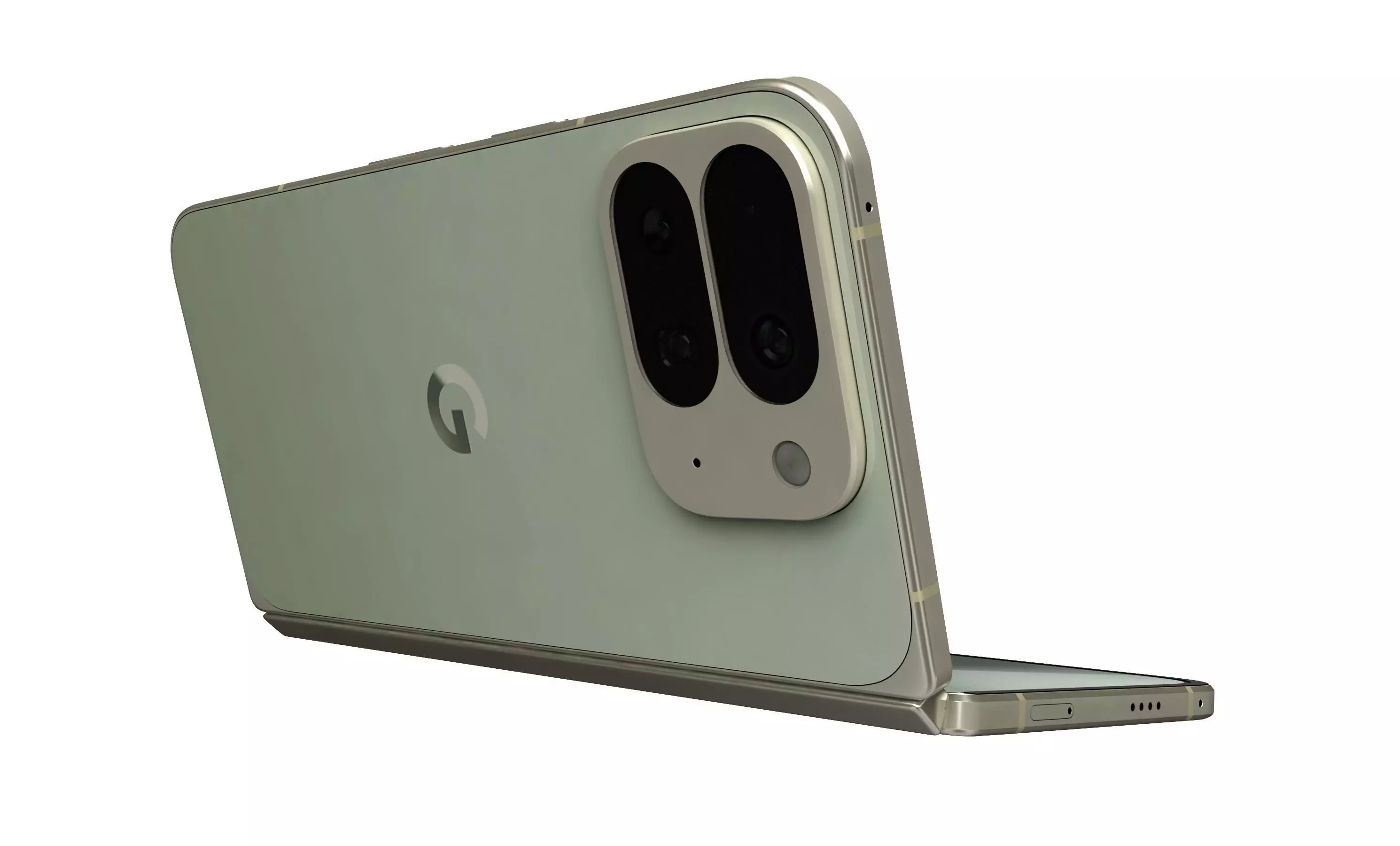 Google Pixel 10 Pro Fold Jade And Moonstone 3D model_14