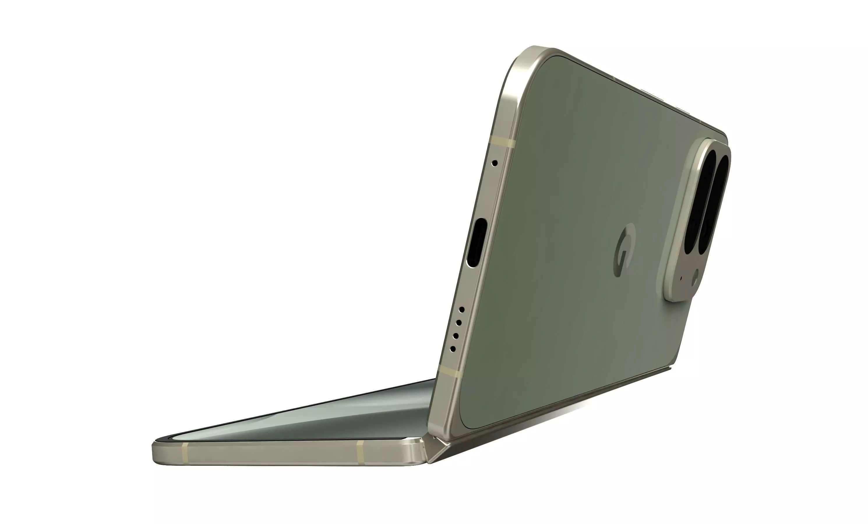 Google Pixel 10 Pro Fold Jade And Moonstone 3D model_25