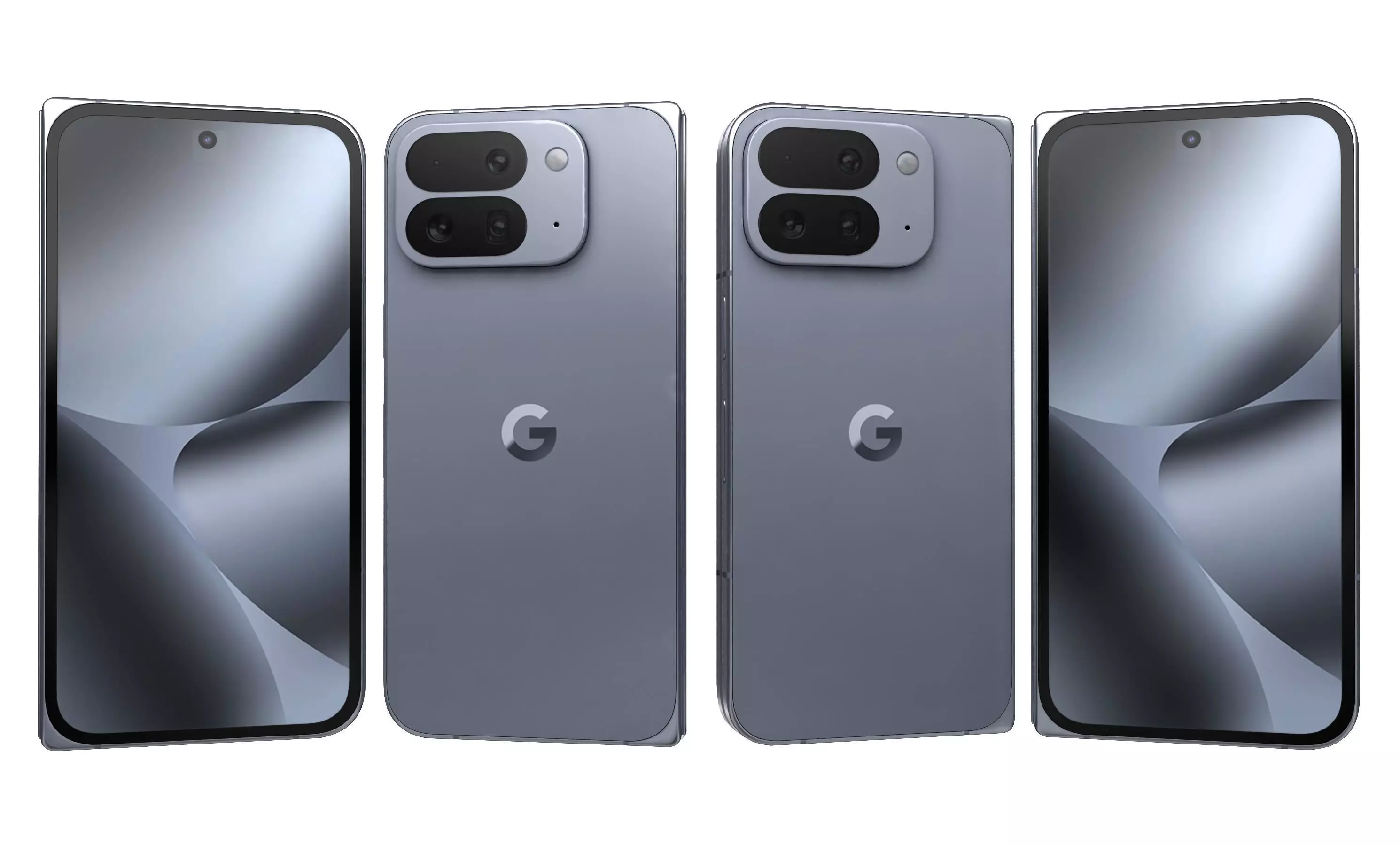 Google Pixel 10 Pro Fold Jade And Moonstone 3D model_1