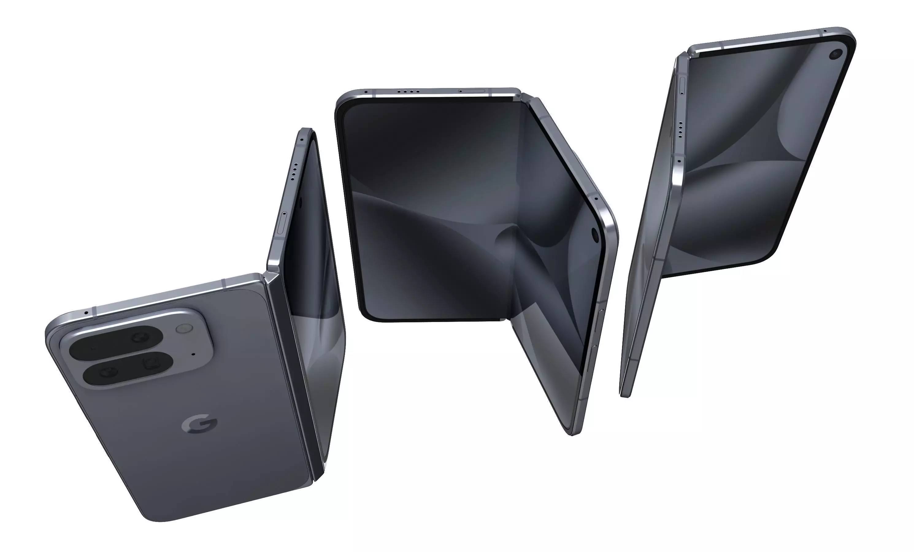 Google Pixel 10 Pro Fold Jade And Moonstone 3D model_5