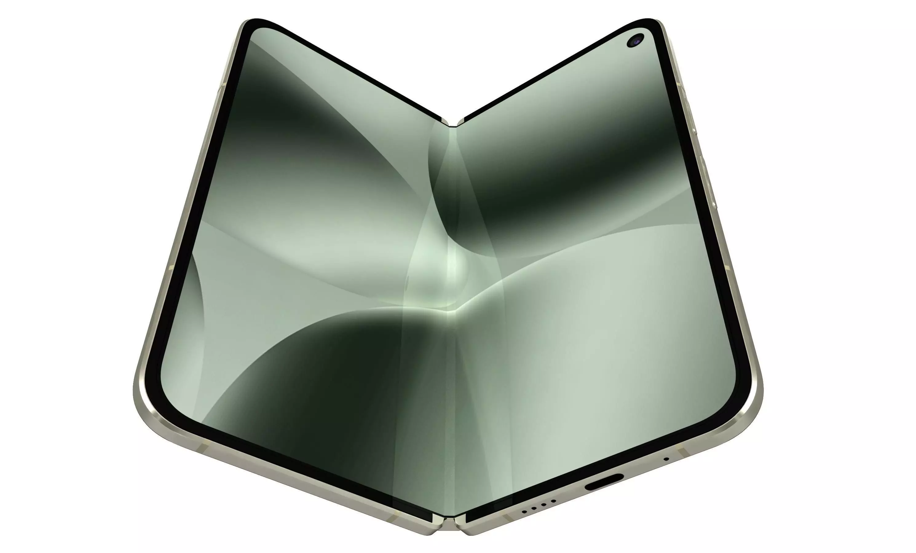 Google Pixel 10 Pro Fold Jade And Moonstone 3D model_28