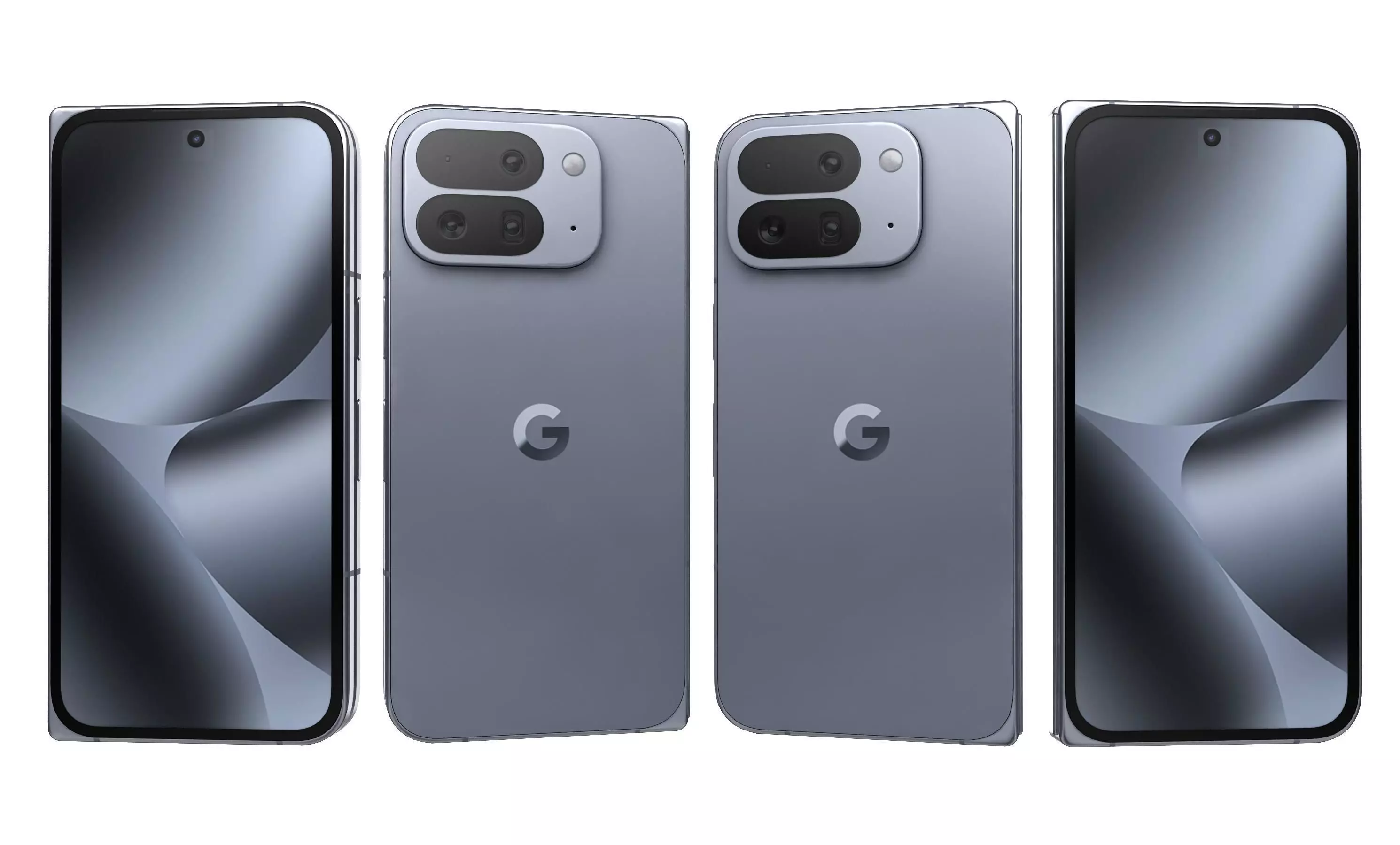 Google Pixel 10 Pro Fold Jade And Moonstone 3D model_9