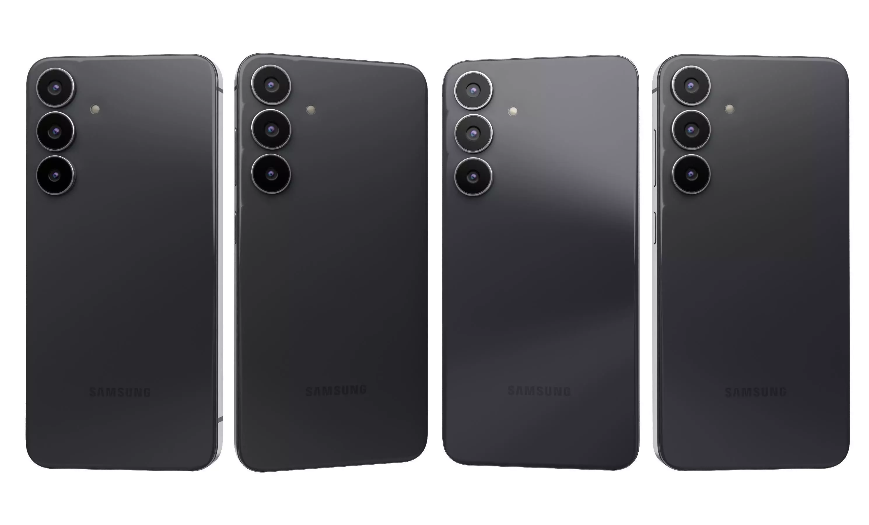 Samsung Galaxy S25 FE Jetblack 3D model_6