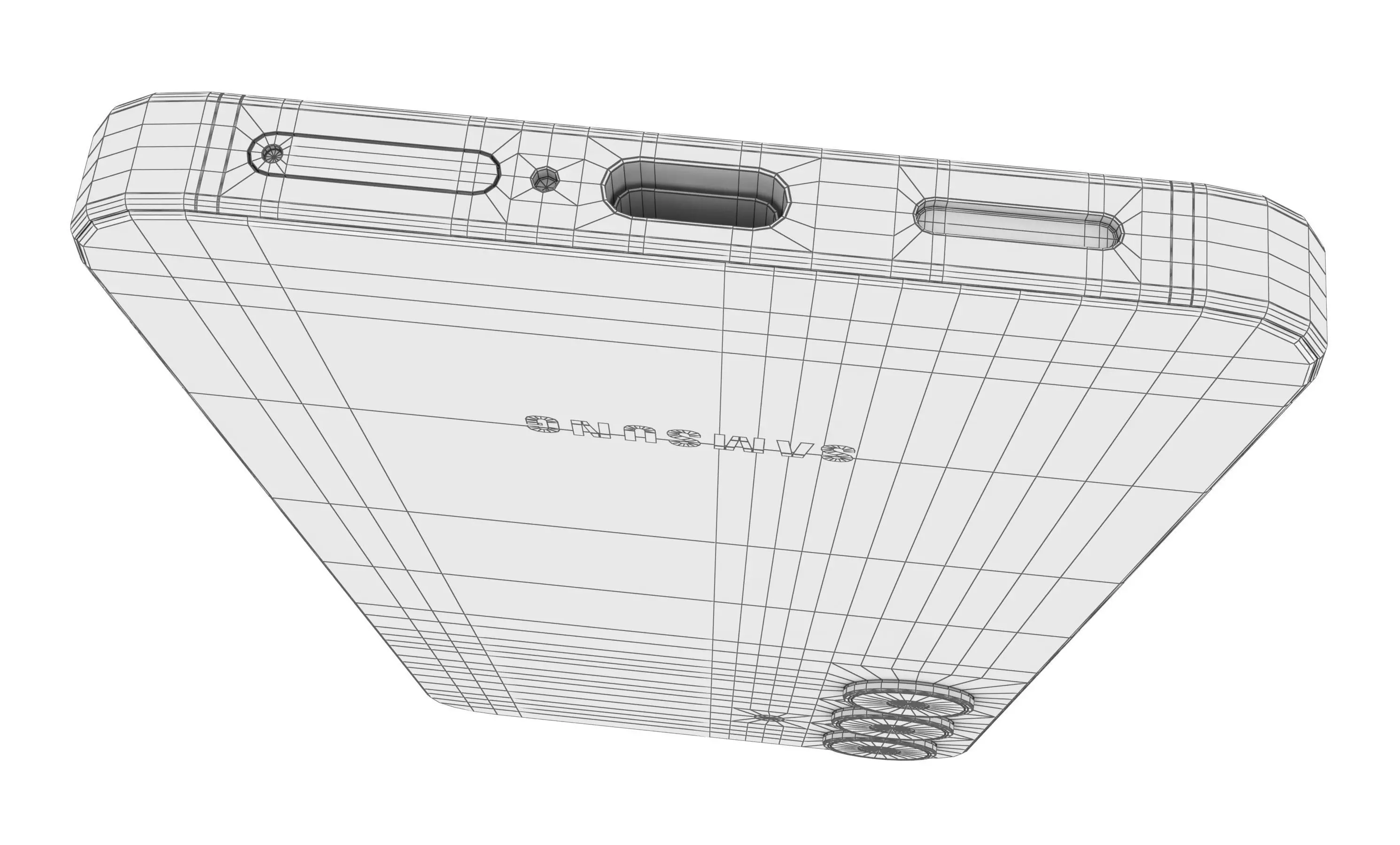 Samsung Galaxy S25 FE Jetblack 3D model_20