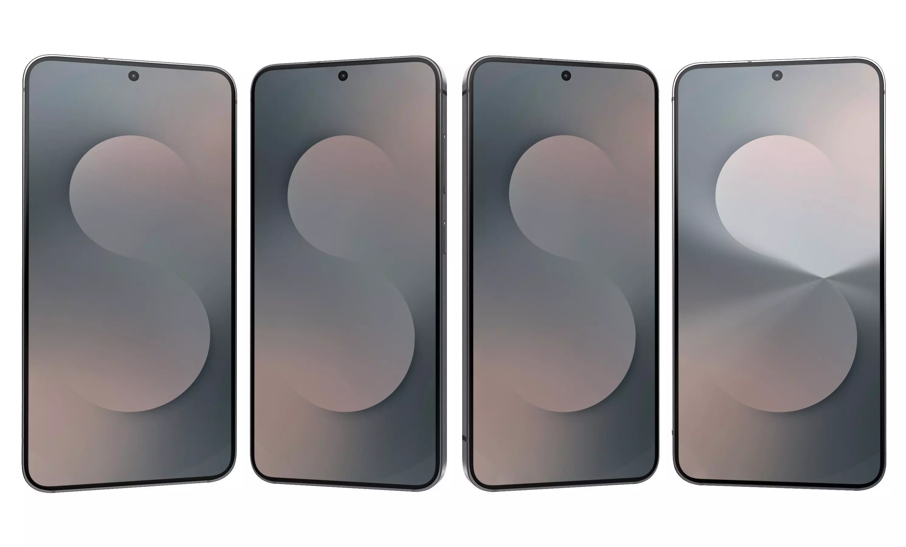 Samsung Galaxy S25 FE Jetblack 3D model_10