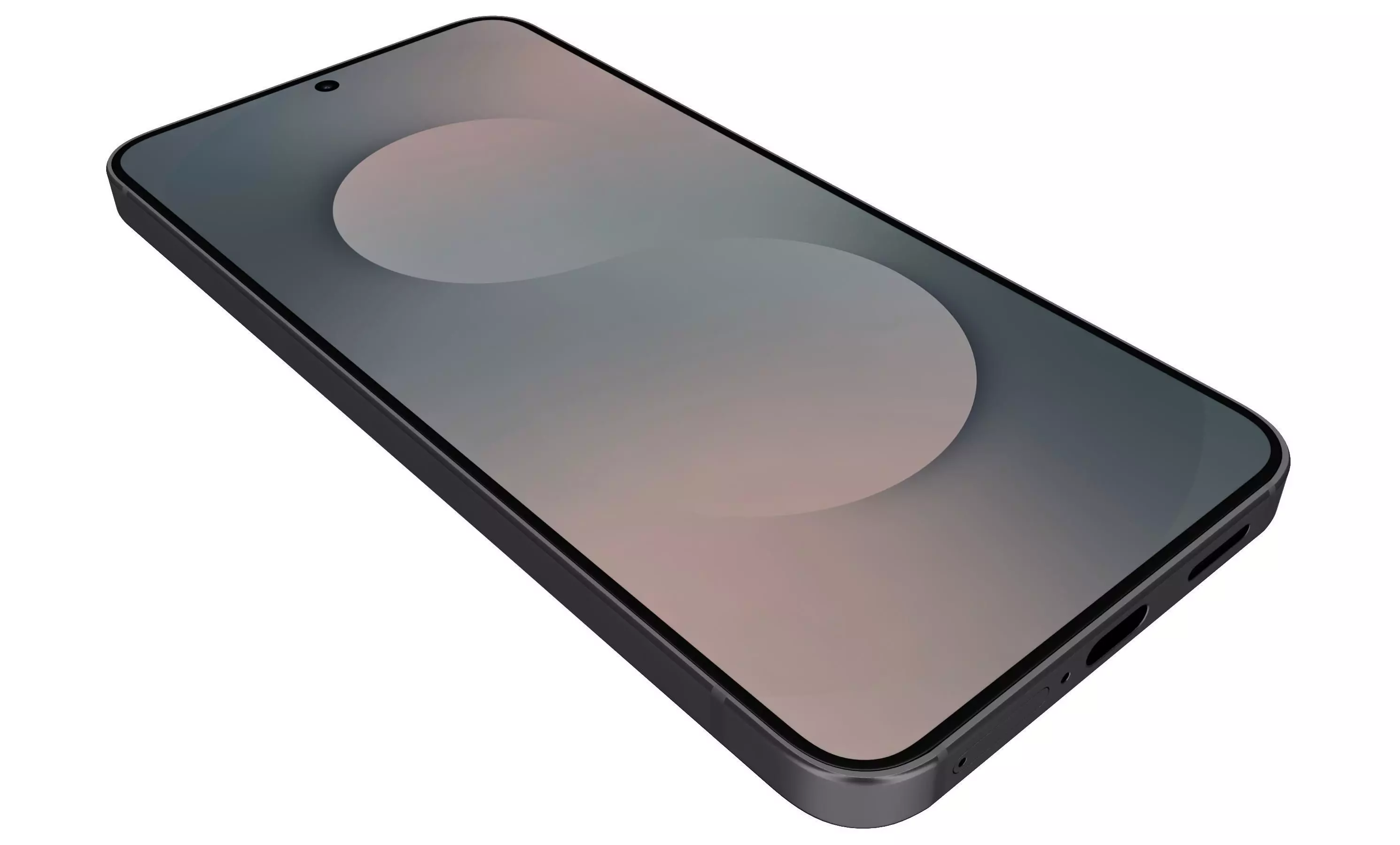 Samsung Galaxy S25 FE Jetblack 3D model_14