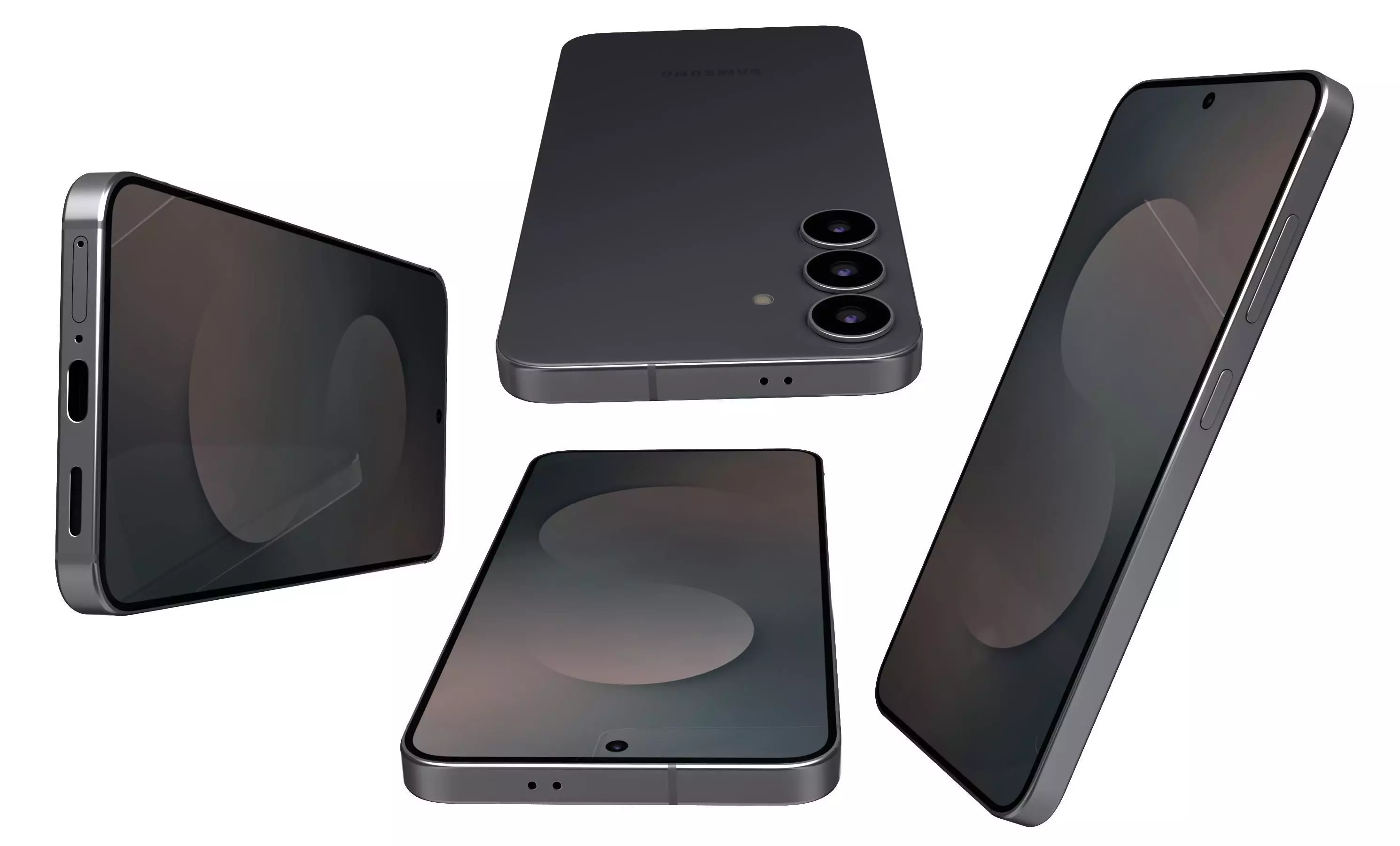 Samsung Galaxy S25 FE Jetblack 3D model_21